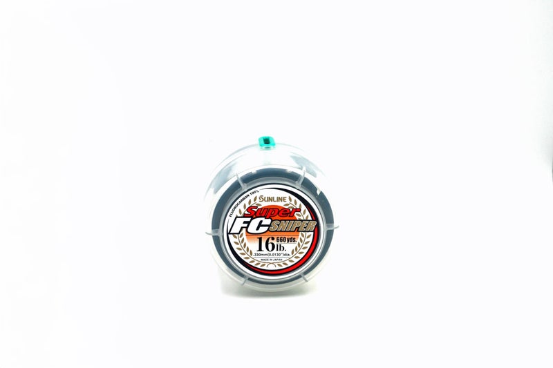 Sunline Super FC Sniper Fluorocarbon Fishing Line, 16 Pound 660 Yards, Natural Clear